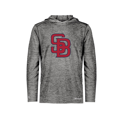 [FOLHCGBK-AS-LOGO3] Decker Men's Charge Hoodie (Adult S, Black, Logo 3)