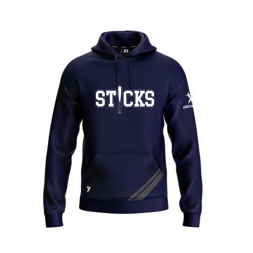 [FOLHSMNV-YXS-LOGO2] Decker Summit Hoodie (Youth XS, Navy, Logo 2)