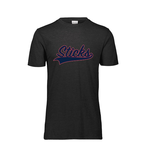 [FTSCUBBK-AS-LOGO1] Decker Men's Tri-Blend T-Shirt - Short Sleeve (Adult S, Black, Logo 1)
