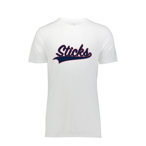 [FTSCUBWH-YS-LOGO1] Decker Youth Tri-Blend T-Shirt - Short Sleeve (Youth S, White, Logo 1)