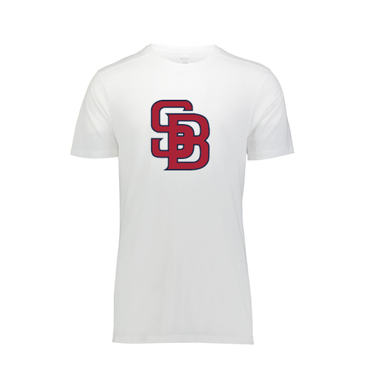 [FTSCUBWH-YS-LOGO3] Decker Youth Tri-Blend T-Shirt - Short Sleeve (Youth S, White, Logo 3)