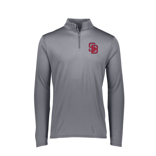 [FTLQFLGY-FAXS-LOGO3] Decker Women's Flex-Lite 1/4 Zip Shirt (Female Adult XS, Gray, Logo 3)