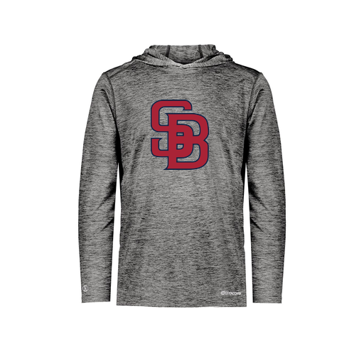 [FOLHCGBK-YS-LOGO3] Decker Youth Charge Hoodie (Youth S, Black, Logo 3)