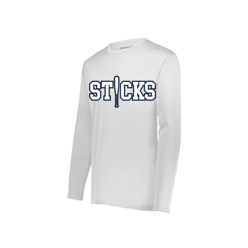 [222822.005.XS-LOGO2] Men's LS Smooth Sport Shirt (Adult XS, White, Logo 2)