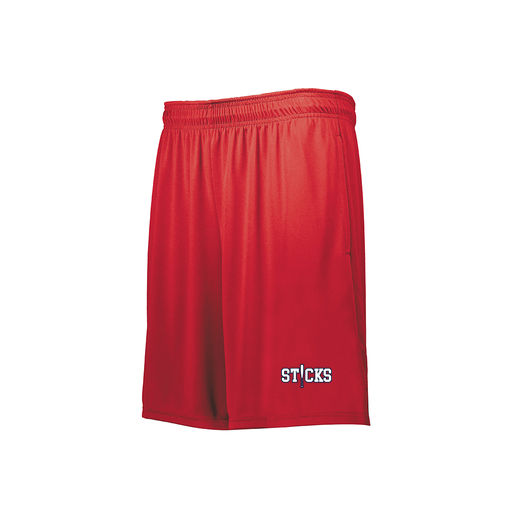 [229511.083.XS-LOGO2] Men's Swift Short (Adult XS, Red, Logo 2)