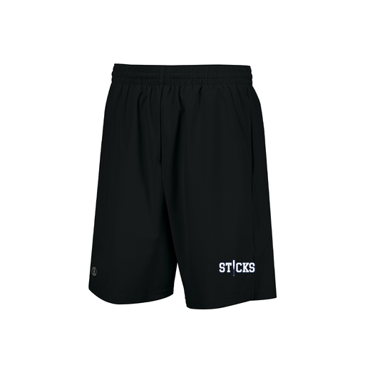 [229556.080.XS-LOGO2] Men's Weld Short (Adult XS, Black, Logo 2)