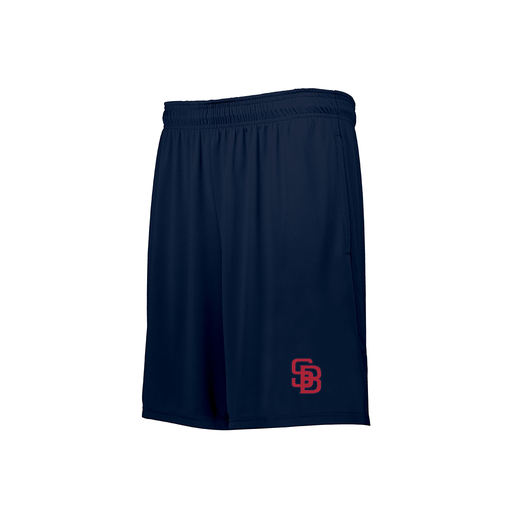 [229611.065.S-LOGO3] Youth Swift Short (Youth S, Navy, Logo 3)